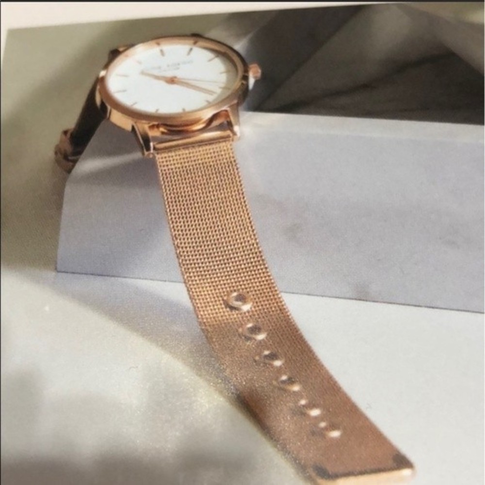 Eddie Borgo The Soho Stainless Steel Watch 32mm Rose Gold - Picture 14 of 14